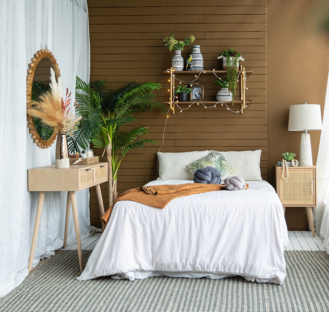 Cream & Grey Ceramic Vase 22cm Crackled Patina Decorative Home Accent