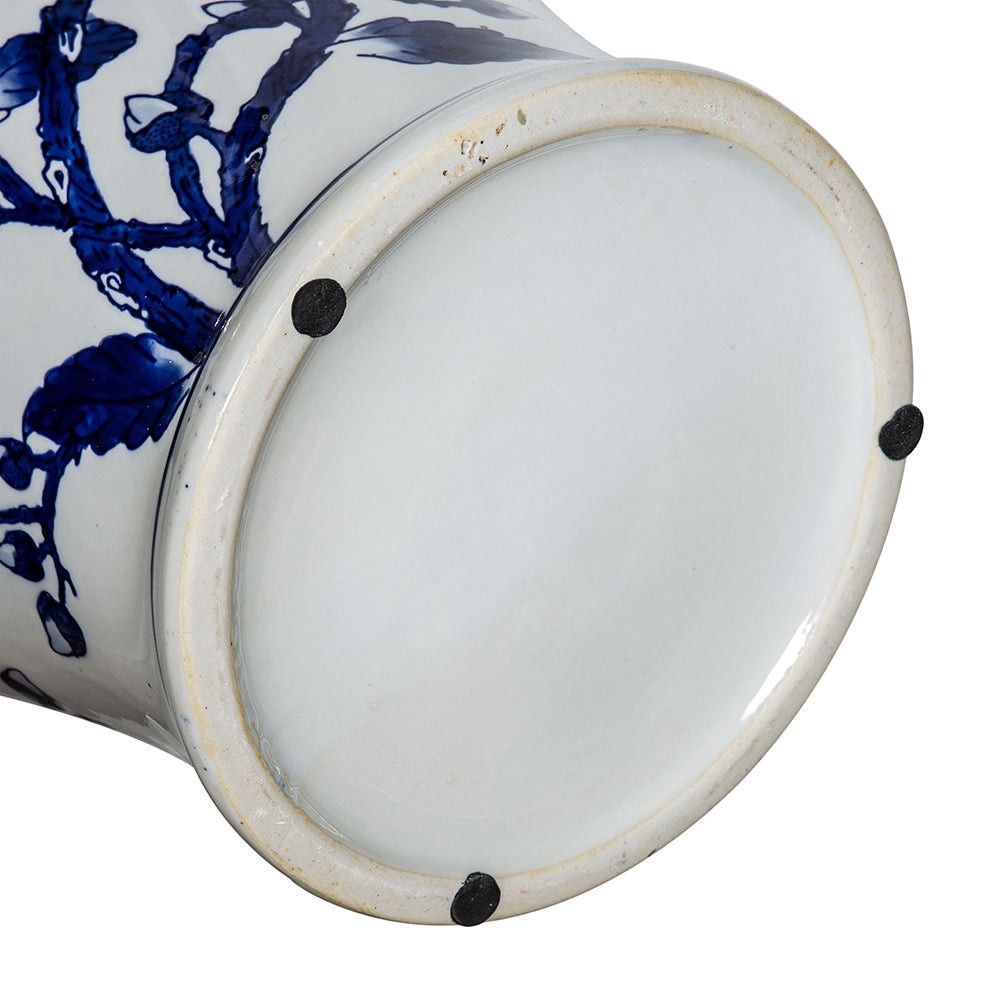 Magnolia Porcelain Ginger Jar 45.7cm Decorative Vase Ming Style