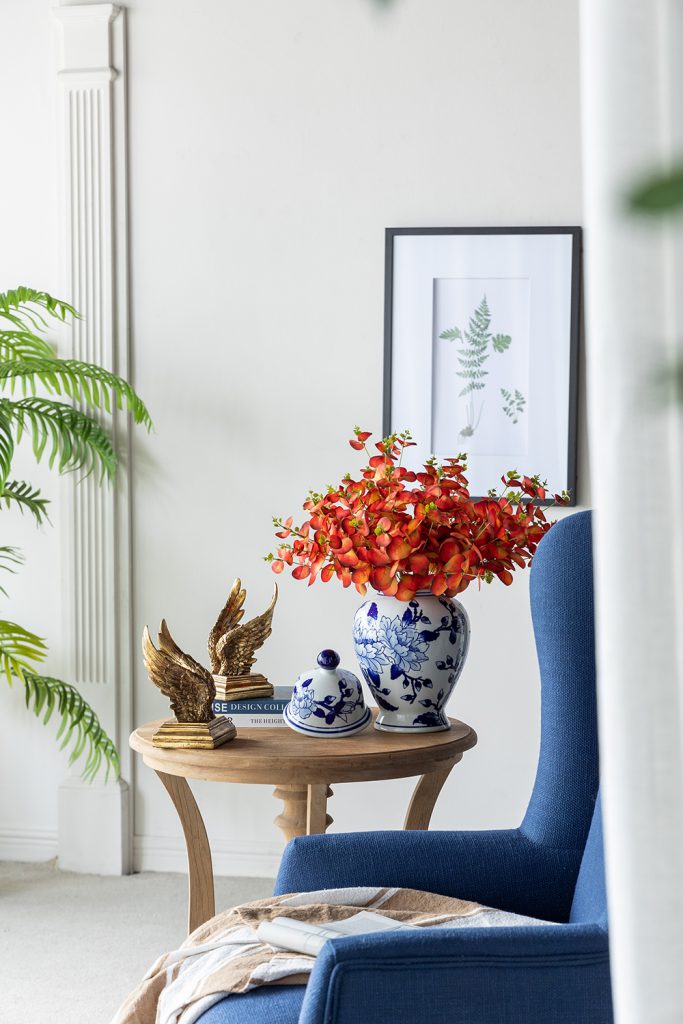 Magnolia Ginger Jar Medium 36.5cm Porcelain Decorative Home Accent