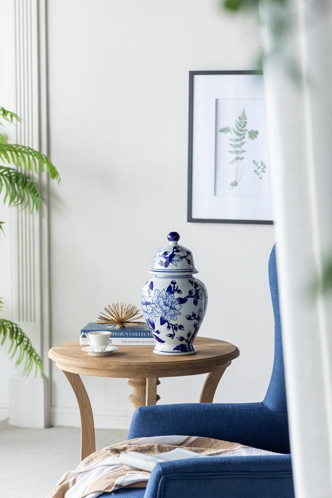 Magnolia Ginger Jar Medium 36.5cm Porcelain Decorative Home Accent