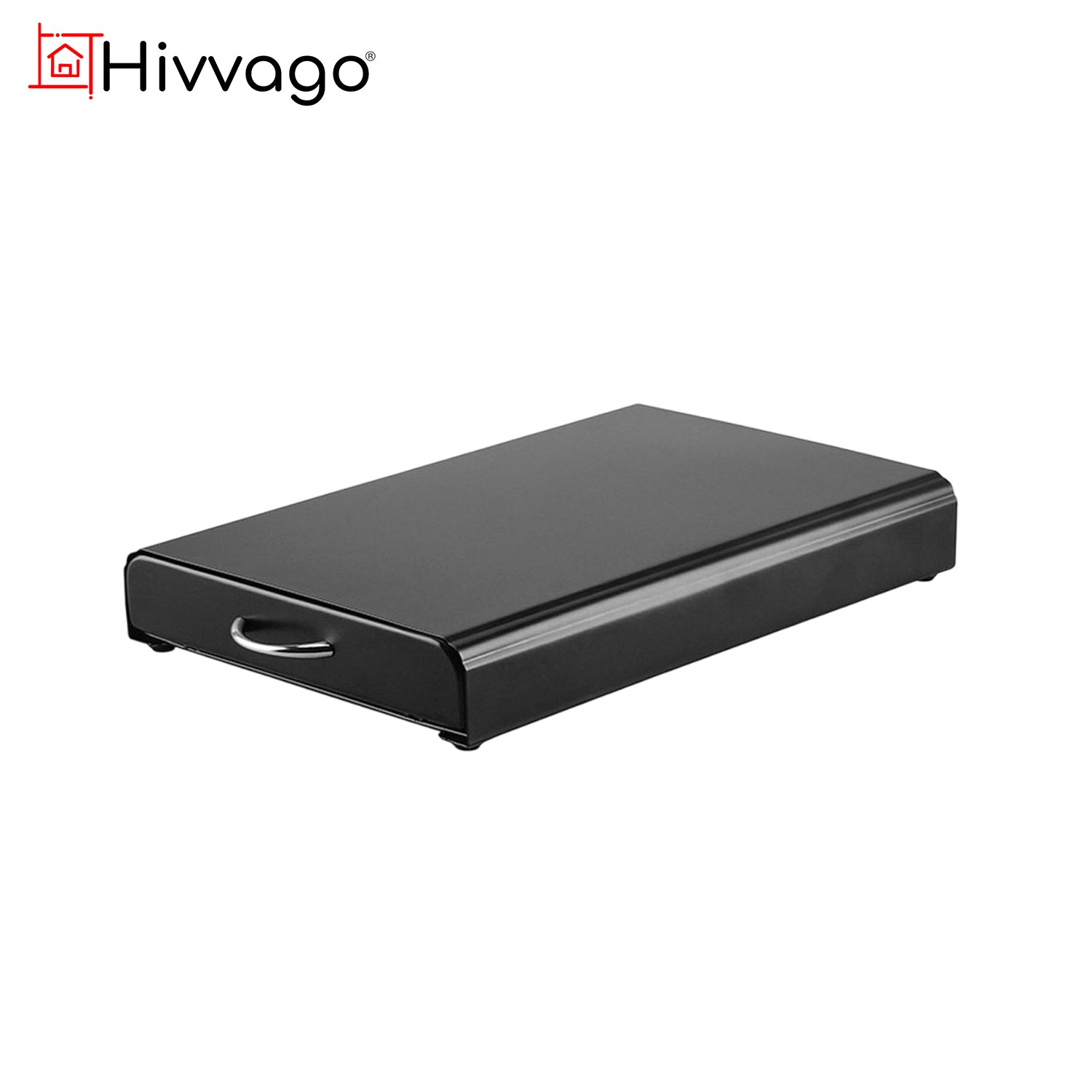 Hivvago 60pcs Nespresso Pod Holder – Drawer Stand for OriginalLine Capsules