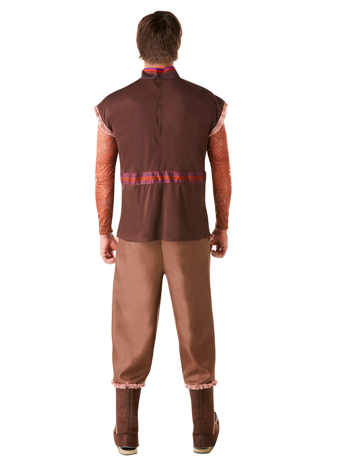 Disney Frozen Kristoff Costume for Kids – Top, Pants with Boot Covers, Brown Colour