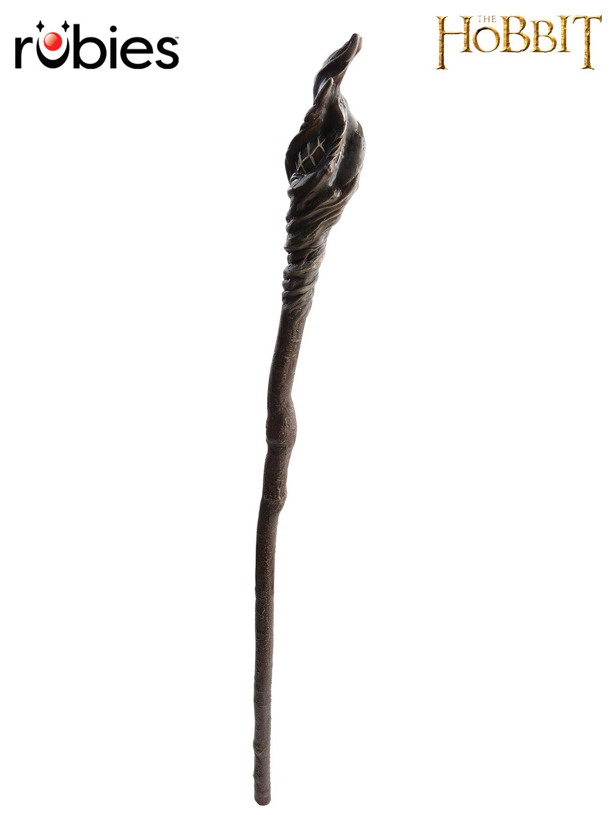 Gandalf Staff, The Hobbit Wizard Costume Accessory with Battle Detail