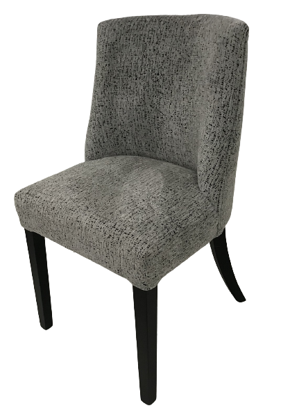 Ophelia Dining Chair Tweed – Modern Upholstered Accent Chair for Dining Room