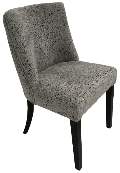 Ophelia Dining Chair Tweed – Modern Upholstered Accent Chair for Dining Room