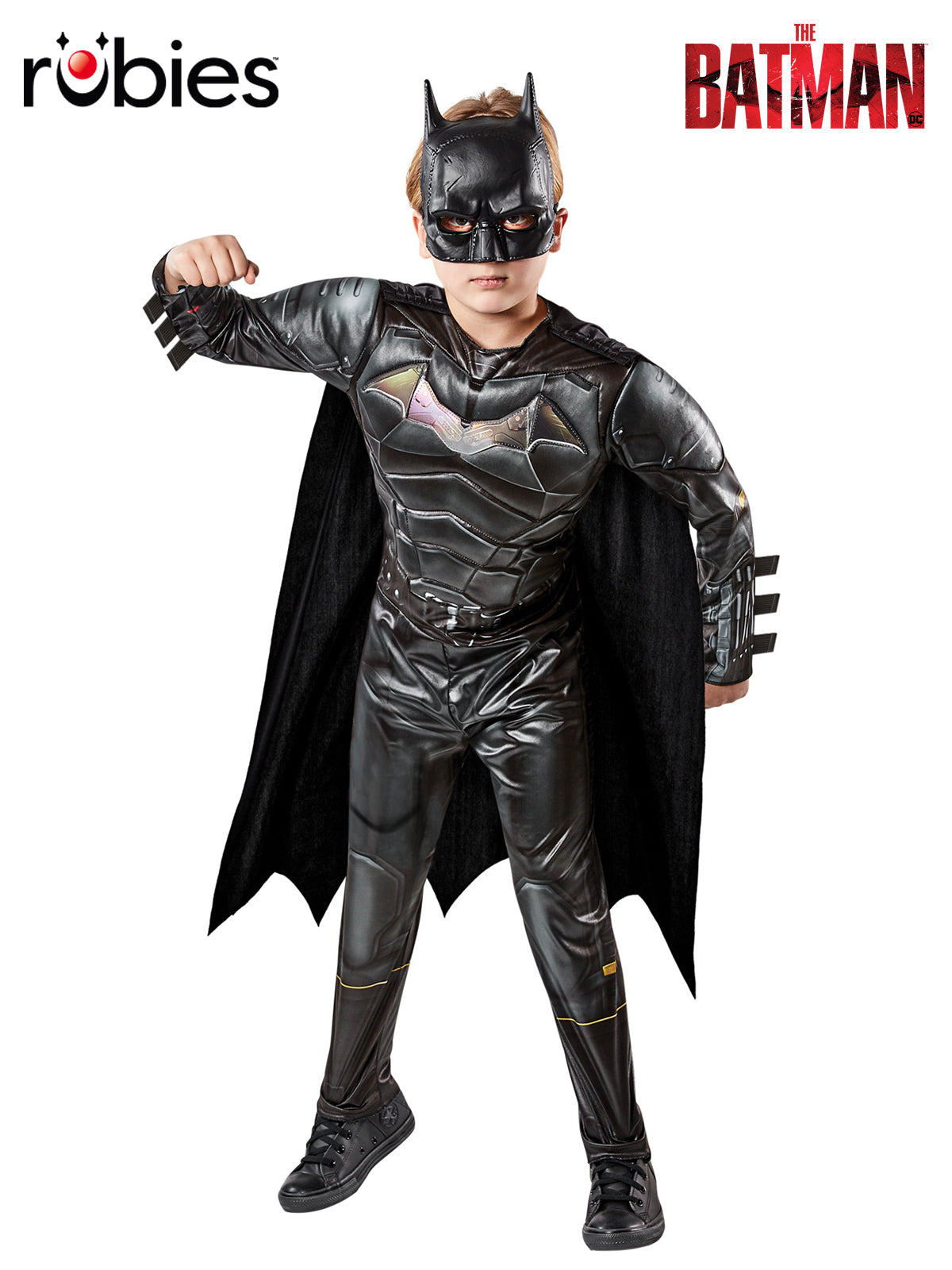 Batman ‘The Batman’ Deluxe Lenticular Costume for Children Official DC Comics