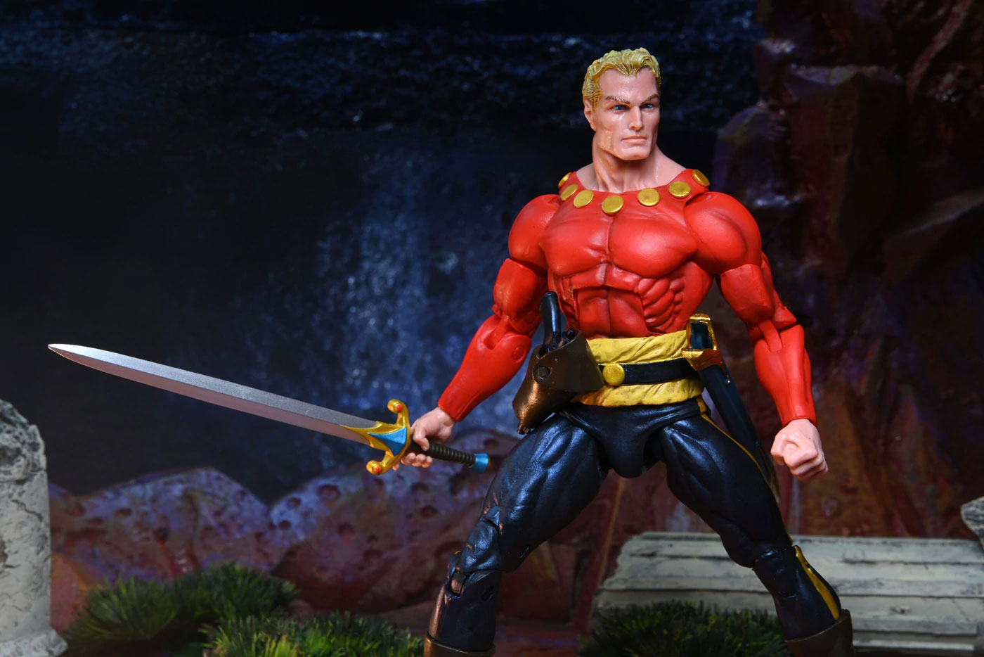 Flash Gordon Classic Action Figure 7” with Blaster & Retro Styling