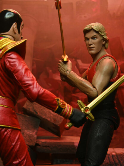 Flash Gordon Final Battle Action Figure 7” with Heads & Weapons