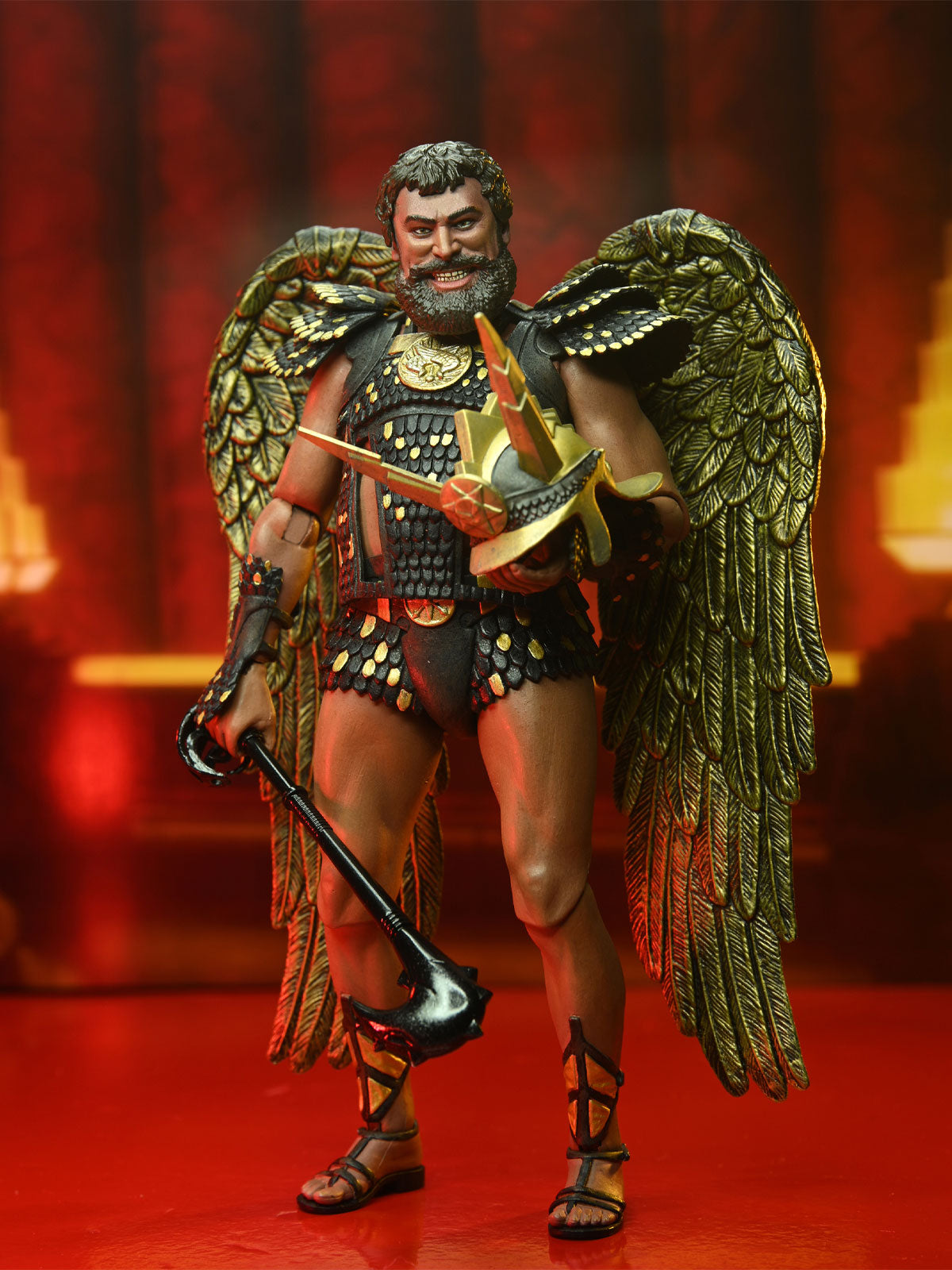 Vultan Ultimate Action Figure 7” Flash Gordon Movie with Wings