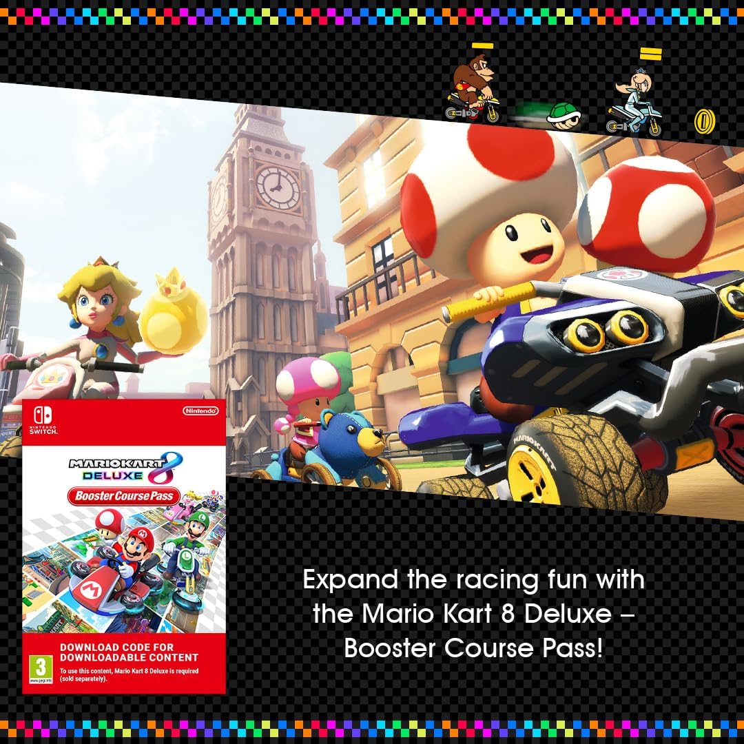 Nintendo Mario Kart 8 Deluxe Booster Course Pass Code - Switch