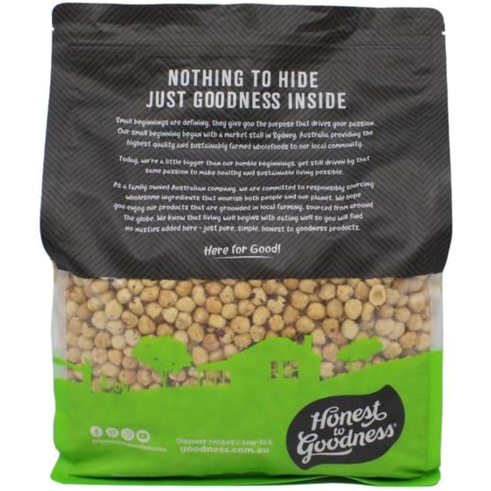 Honest to Goodness Organic Roasted Hazelnuts 4KG