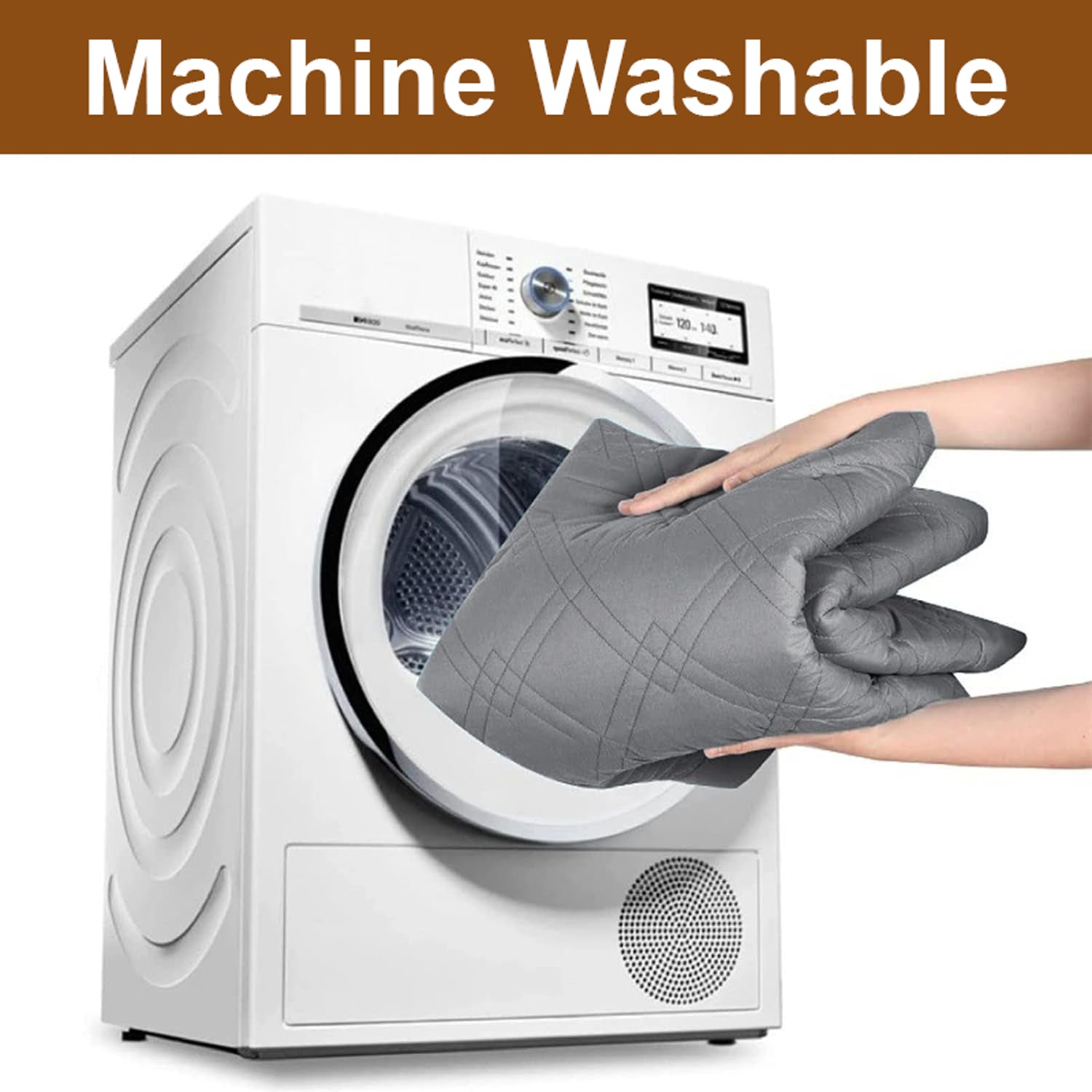 PupLily Waterproof Pet Blanket & Furniture Cover for Sofa, Couch & Bed - Grey