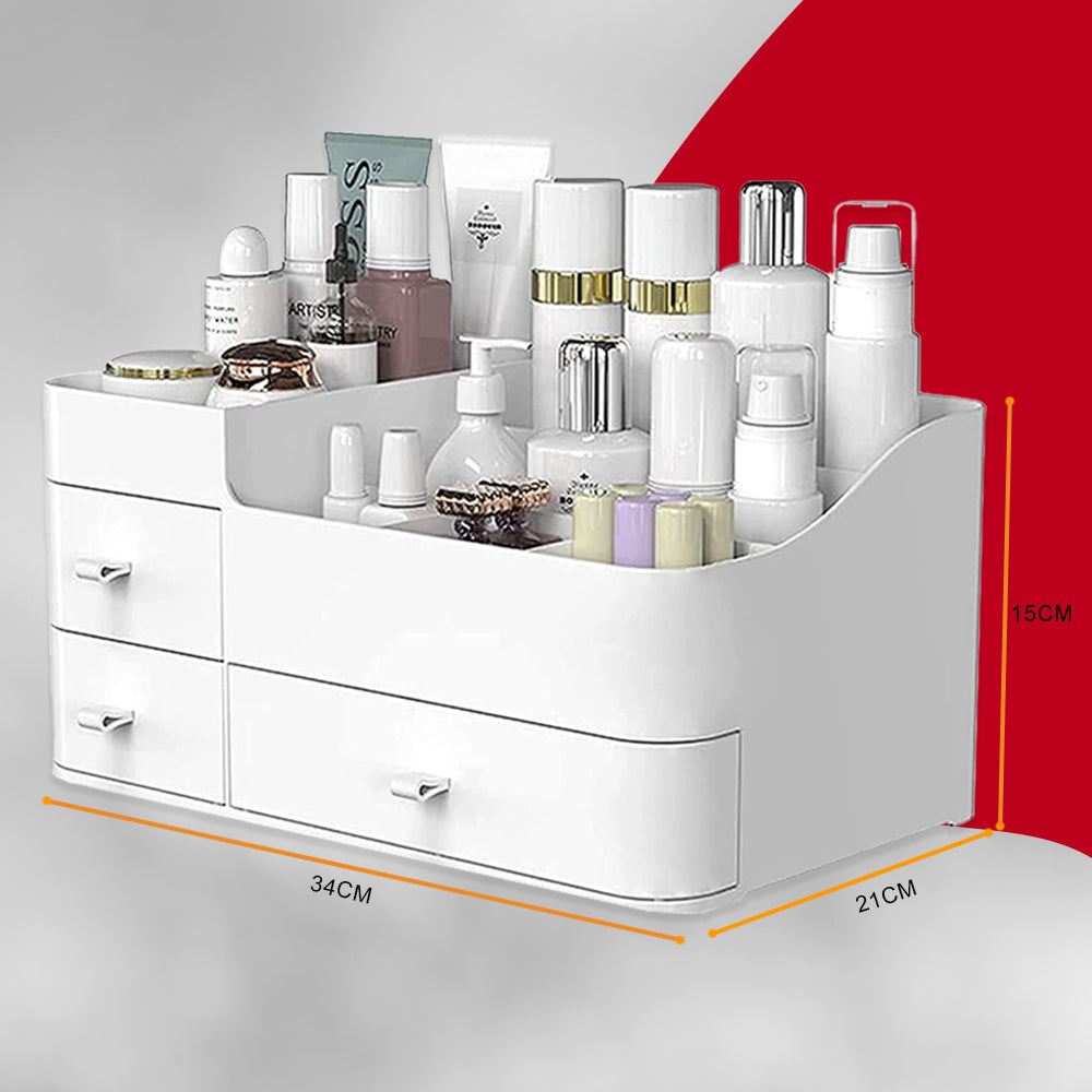 Fashyni Cosmetic Skincare Storage Box with Drawers for Organized Storage