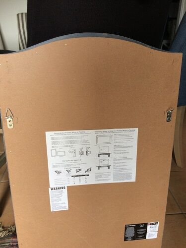 Vintage Victorian Terrace Mirror 77cm Decorative Wall Mirror Home Decor