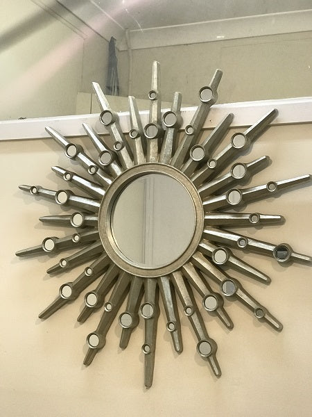 Adore Star Mirror 103cm Diameter Decorative Wall Mirror Modern Home Decor