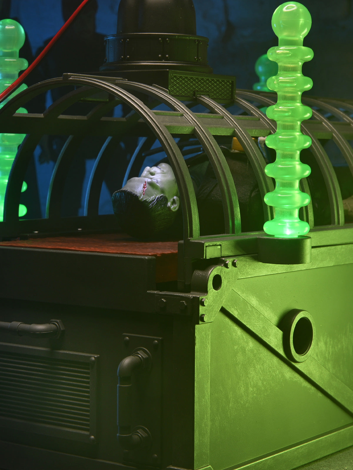 Monsterizer Vintage Diorama with LED Lights for 7" Figures Glow