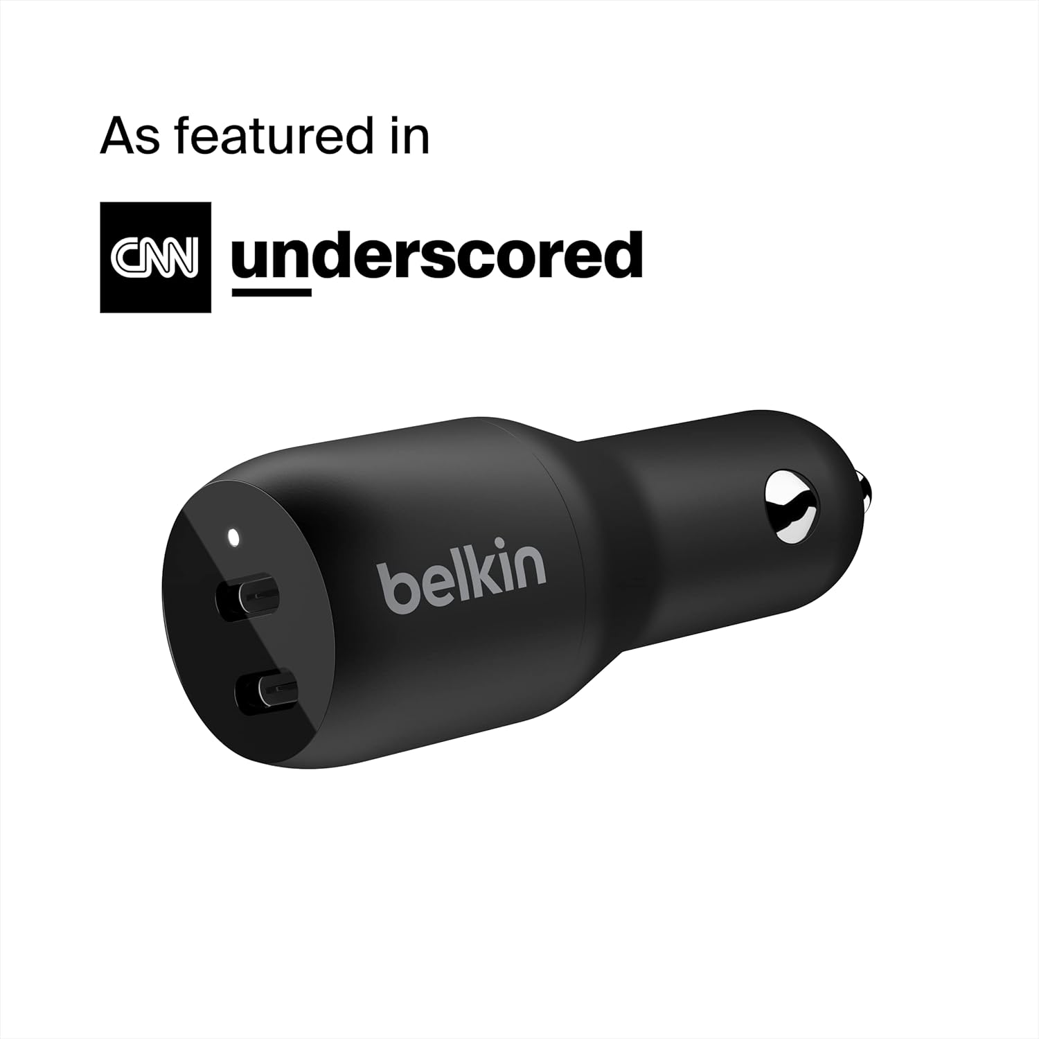 Belkin  Dual USB-C Car Charger 36W