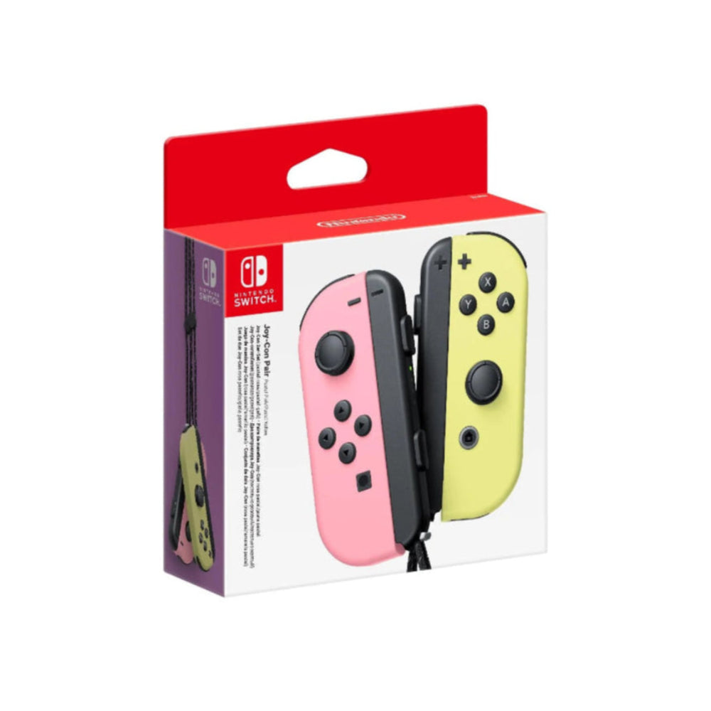 Nintendo Switch Joy-Con Controller Pair - Pastel Pink/Pastel Yellow (Switch)