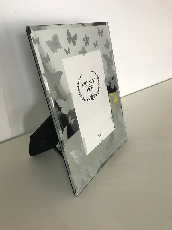 Butterfly Photo Frame 4x6 Inch Decorative Picture Frame for Home or Gift