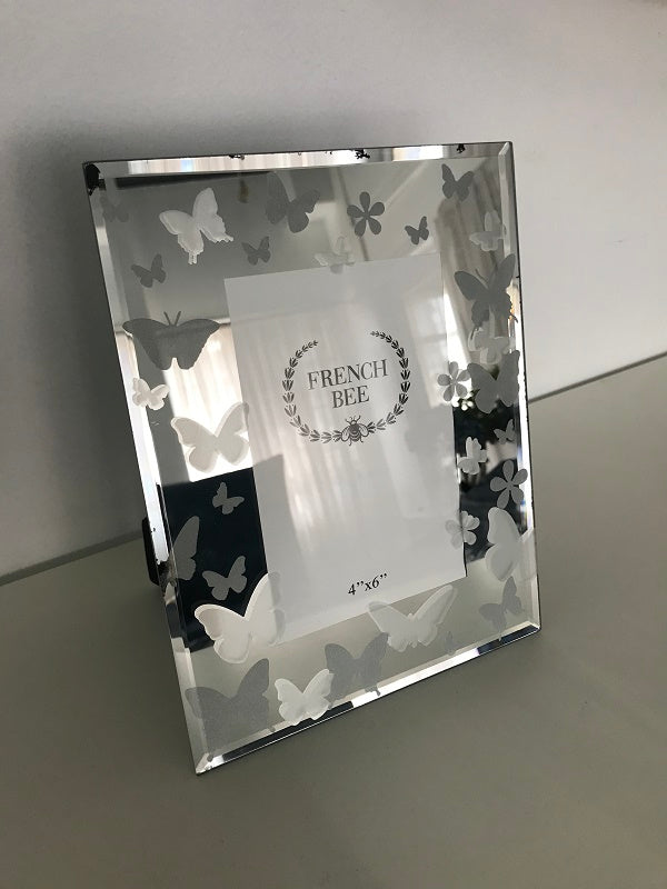 Butterfly Photo Frame 4x6 Inch Decorative Picture Frame for Home or Gift