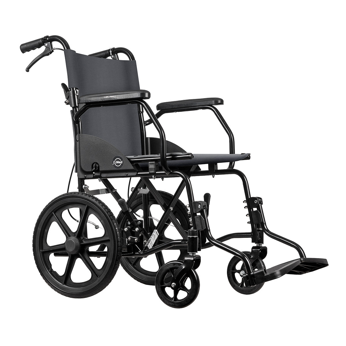 Classic Transit Wheelchair - Aqua/ Black