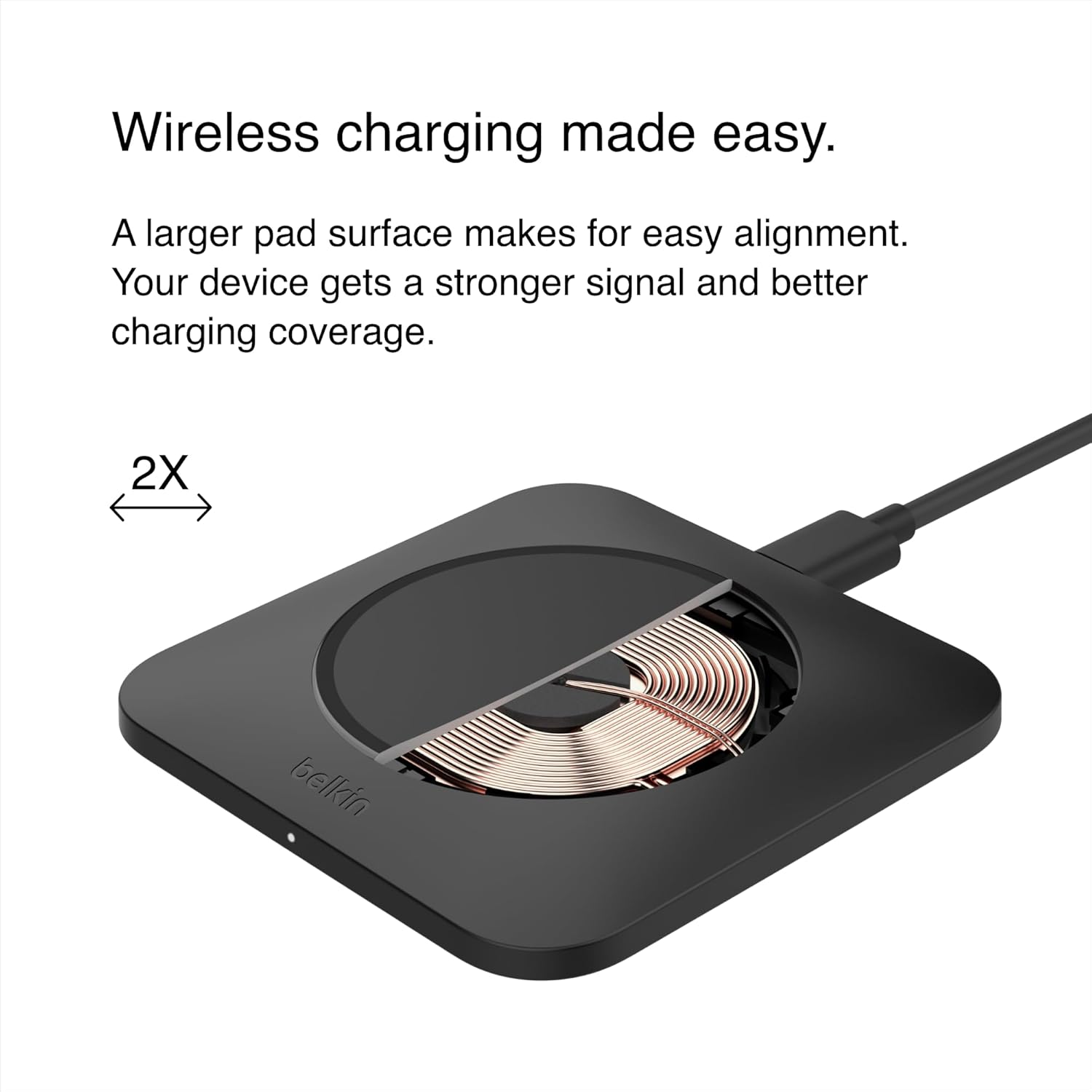 Belkin BoostCharge Pro Universal Easy Align Wireless Charging Pad