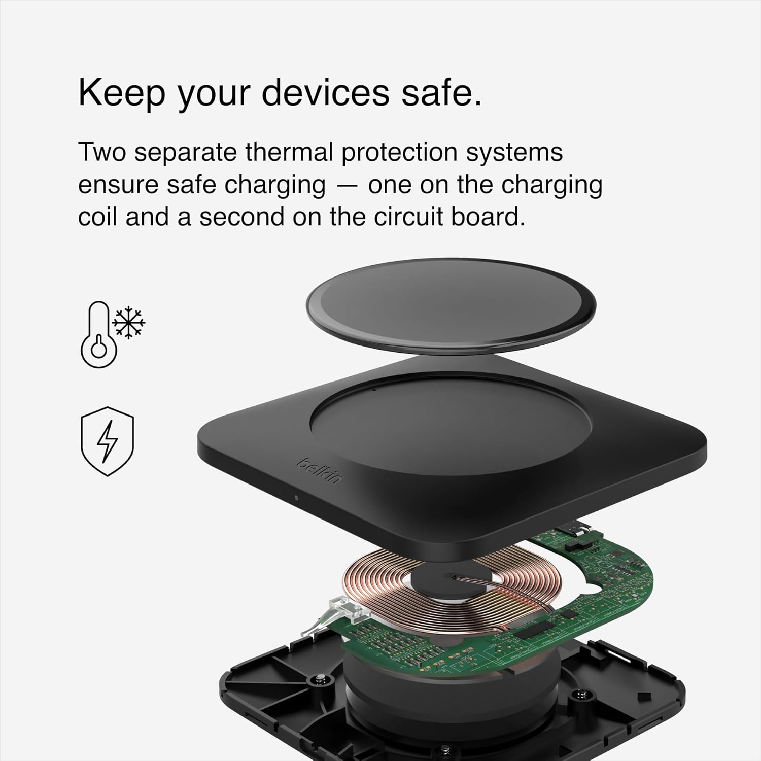 Belkin BoostCharge Pro Universal Easy Align Wireless Charging Pad