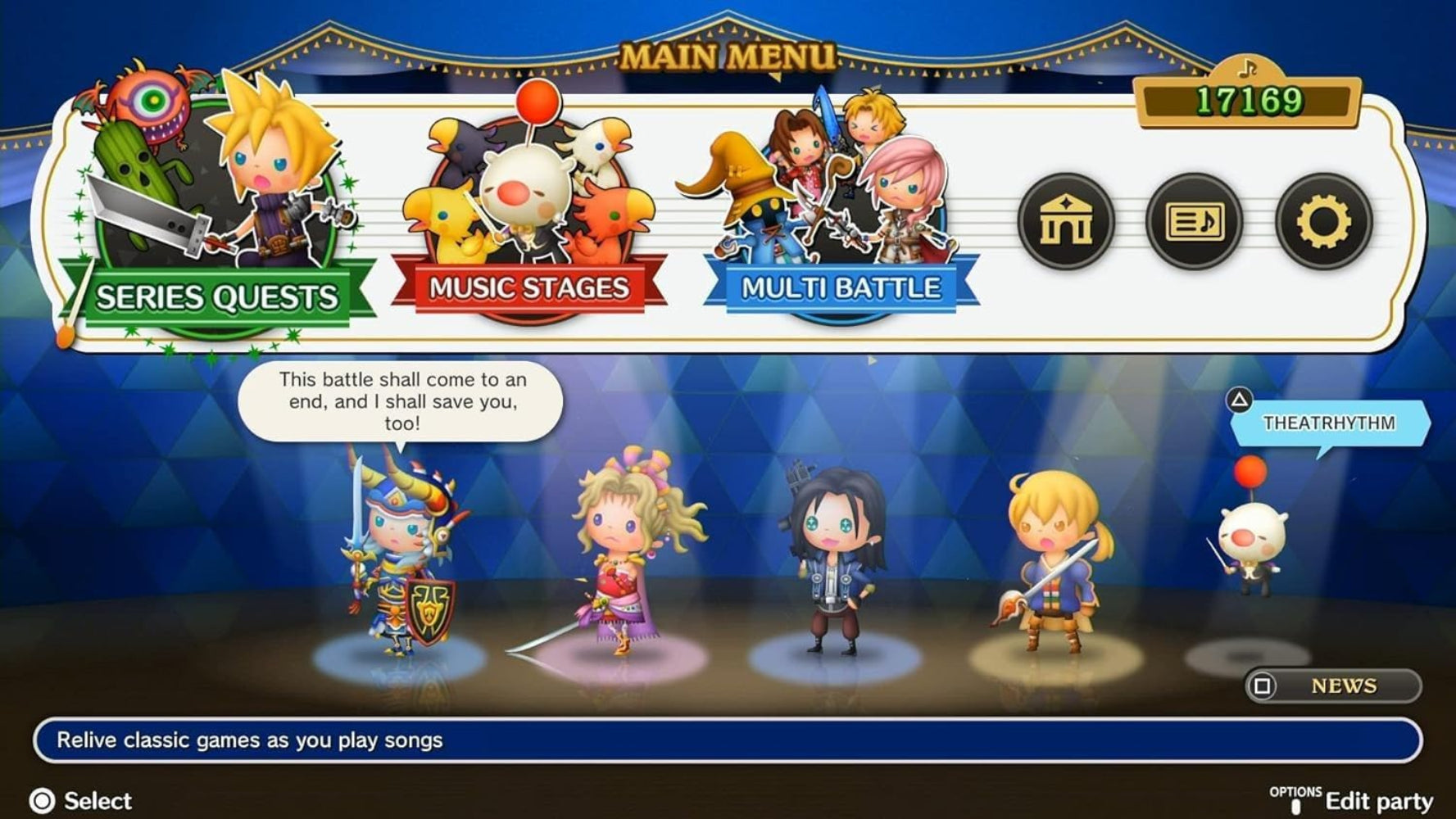 Square Enix Theatrhythm Final Bar Line (Switch)