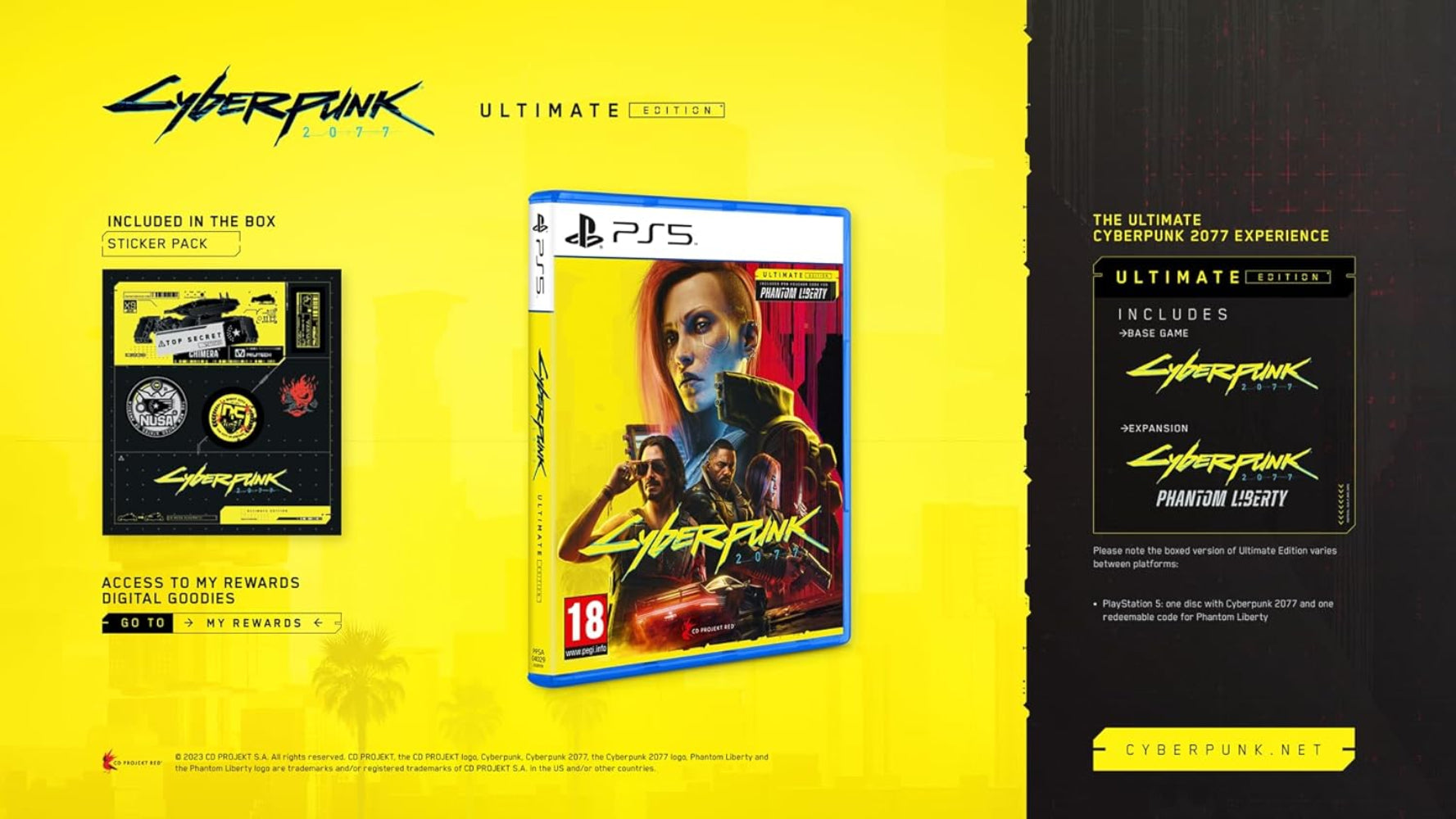 Namco Bandai Cyberpunk 2077 - Ultimate Edition (PS5)