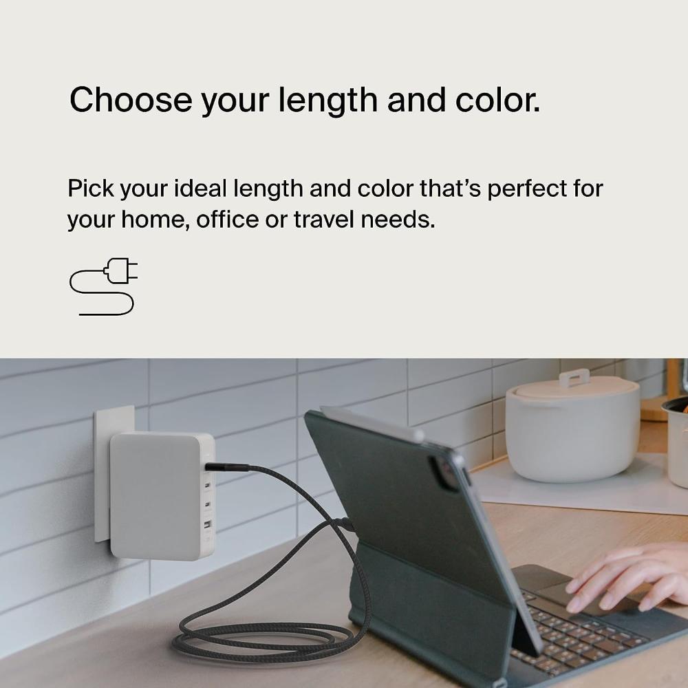 Belkin BoostCharge 2M USB-C to USB-C Fast Charging Cable