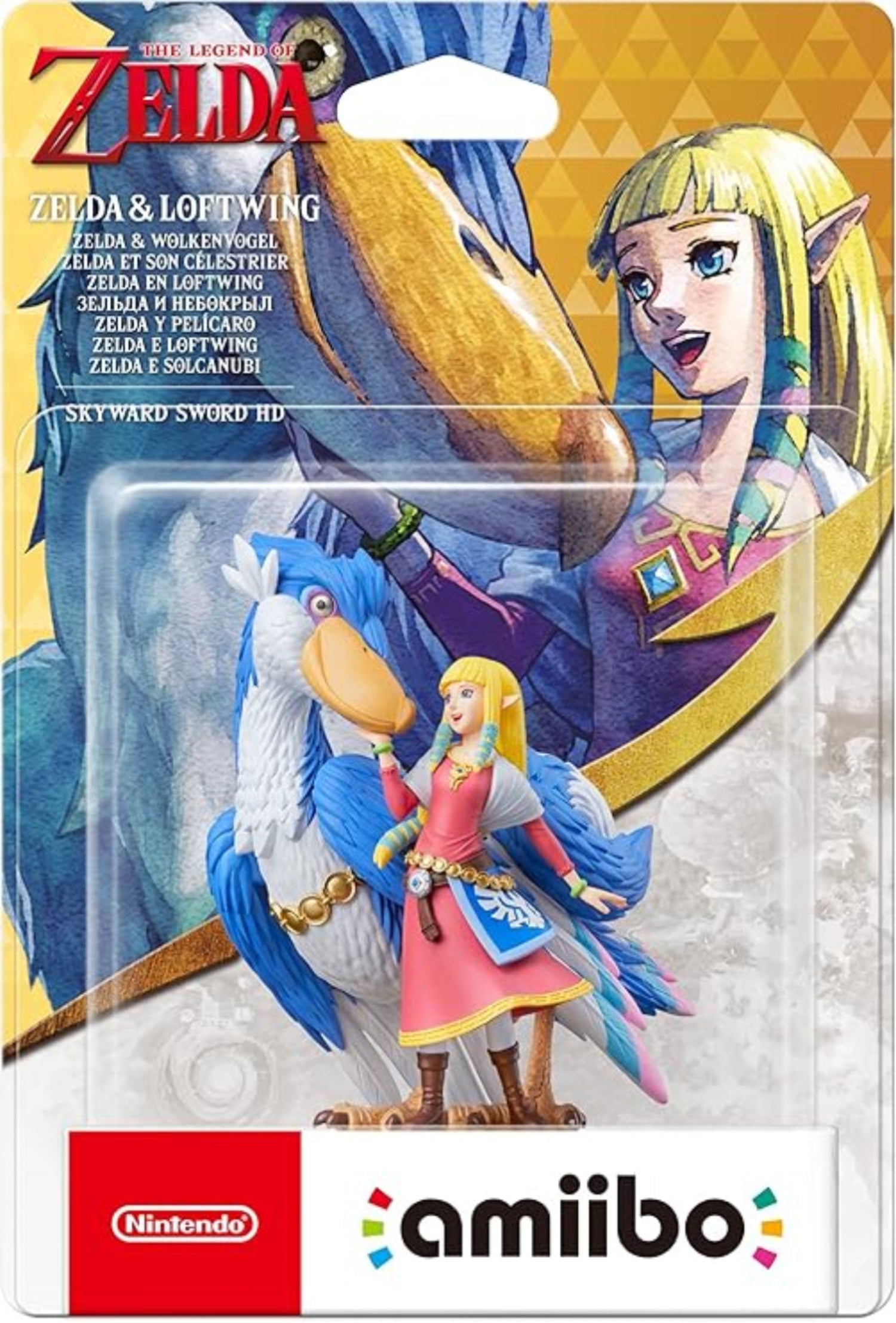 Nintendo AMIIBO: The Legend Of Zelda - Skyward Sword HD - Zelda & Loftwing (Multi)