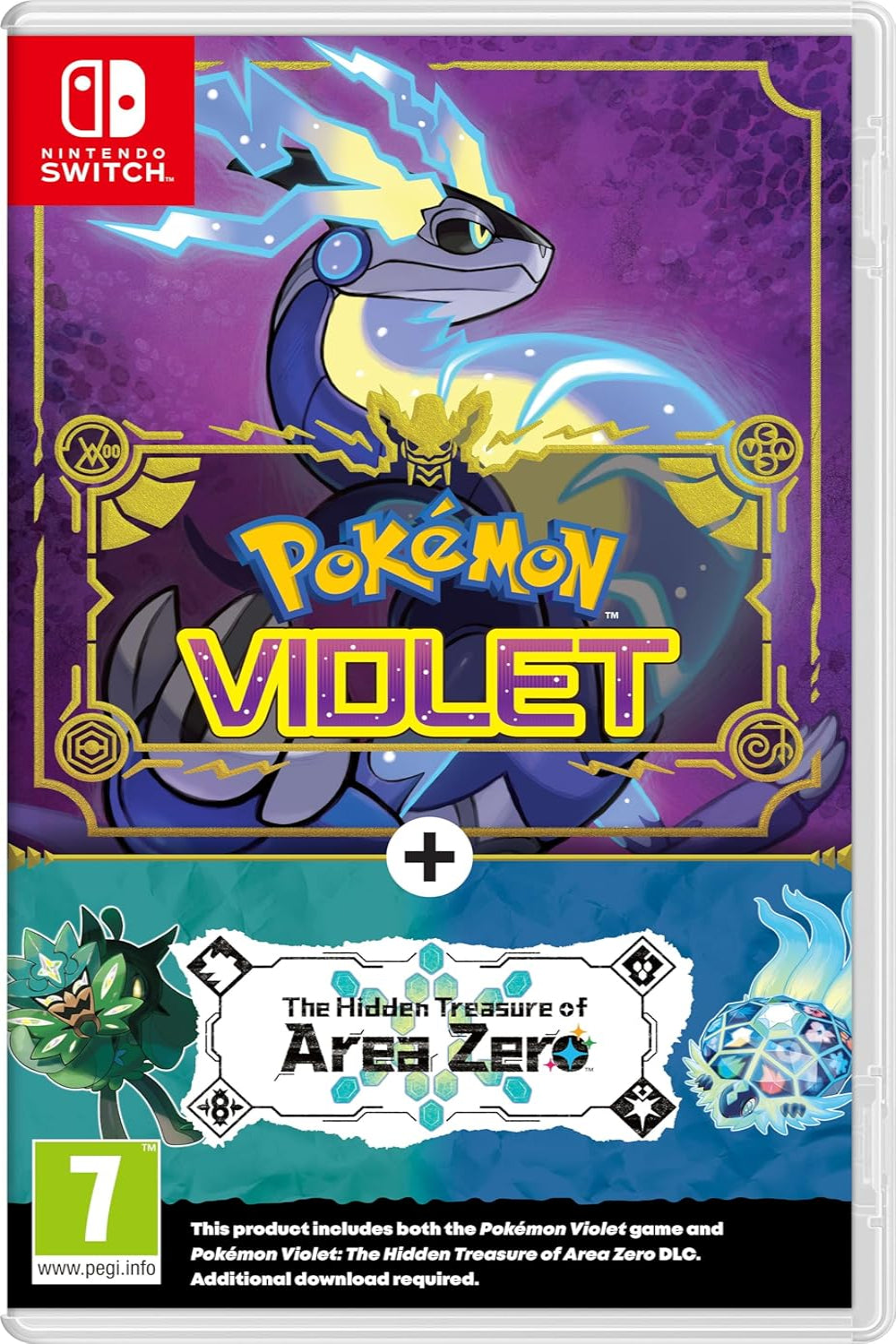 Nintendo Pokemon Violet + The Hidden Treasure of Area Zero Nintendo Switch Game