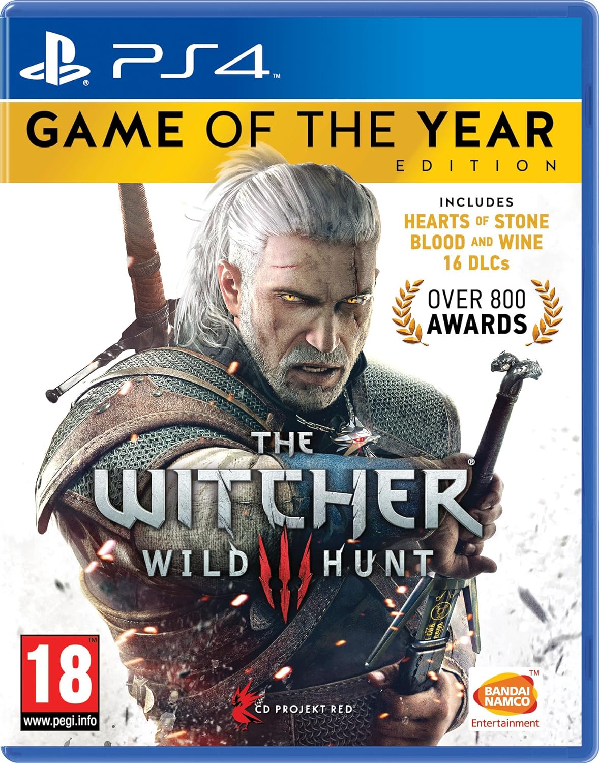 Bandai Namco Entertainment The Witcher 3 Game of the Year Edition (PS4)
