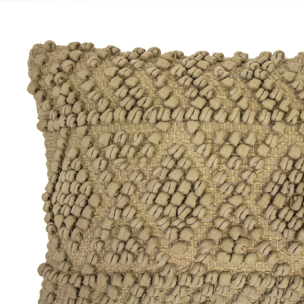 Bambury Glenelg Rectangle Cushion - Flax