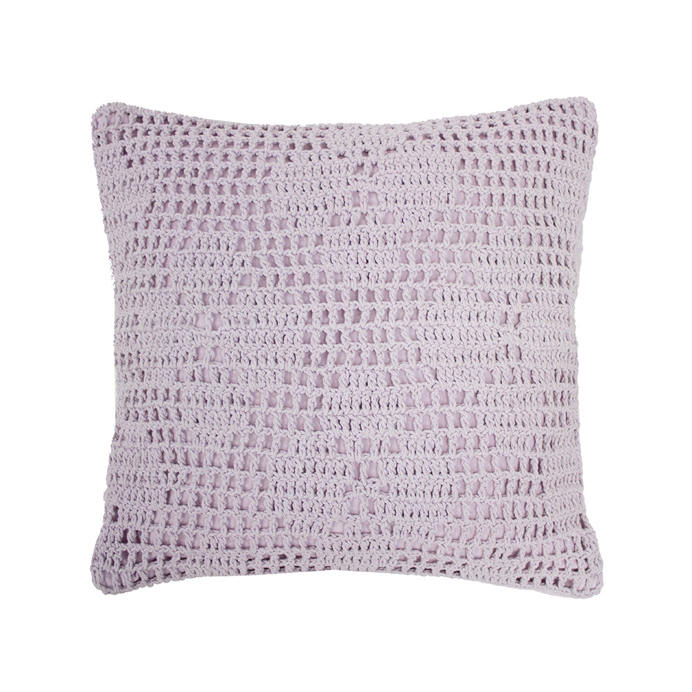 Bambury Callista Square Cushion - Lilac