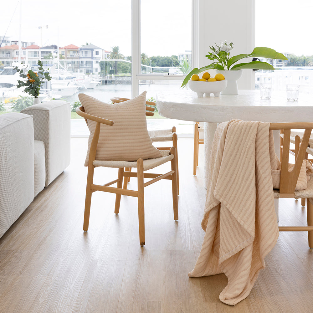 Bambury Nova Square Cushion - Bisque