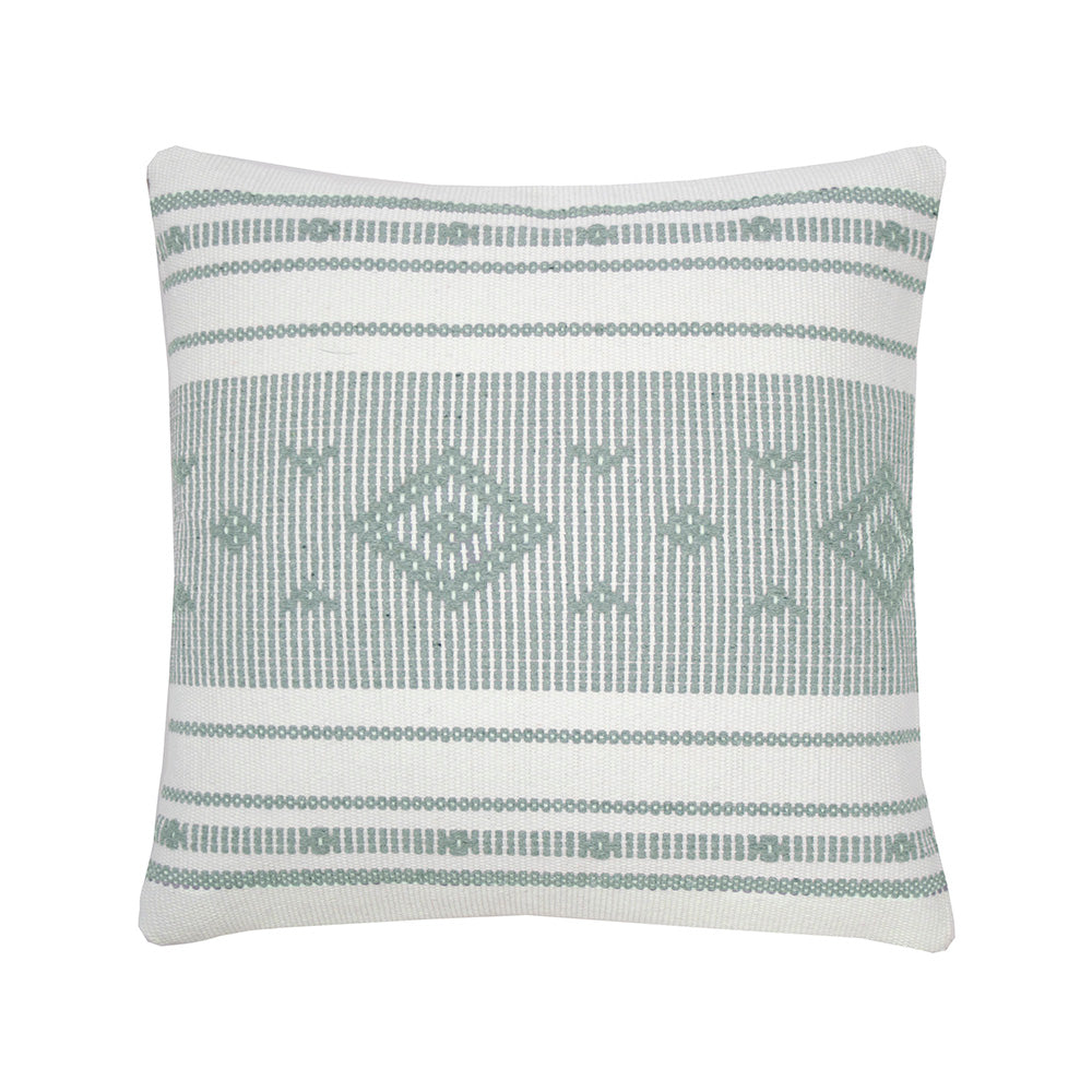 Bambury Phoenix Square Cushion - Eucalyptus