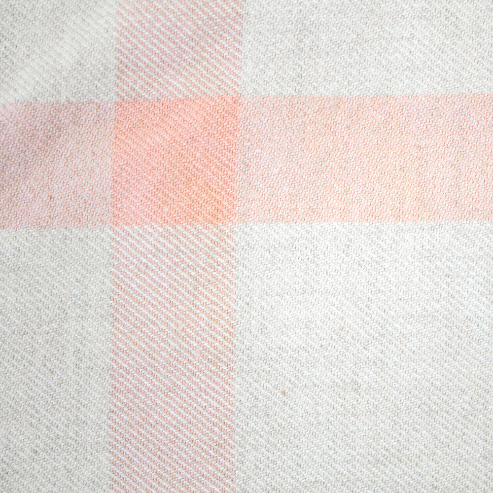 Bambury Stewart Square Cushion - Papaya