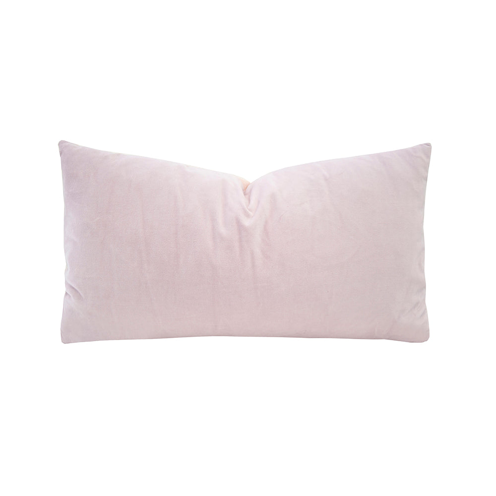 Bambury Velvet Rectangle Cushion - Thistle