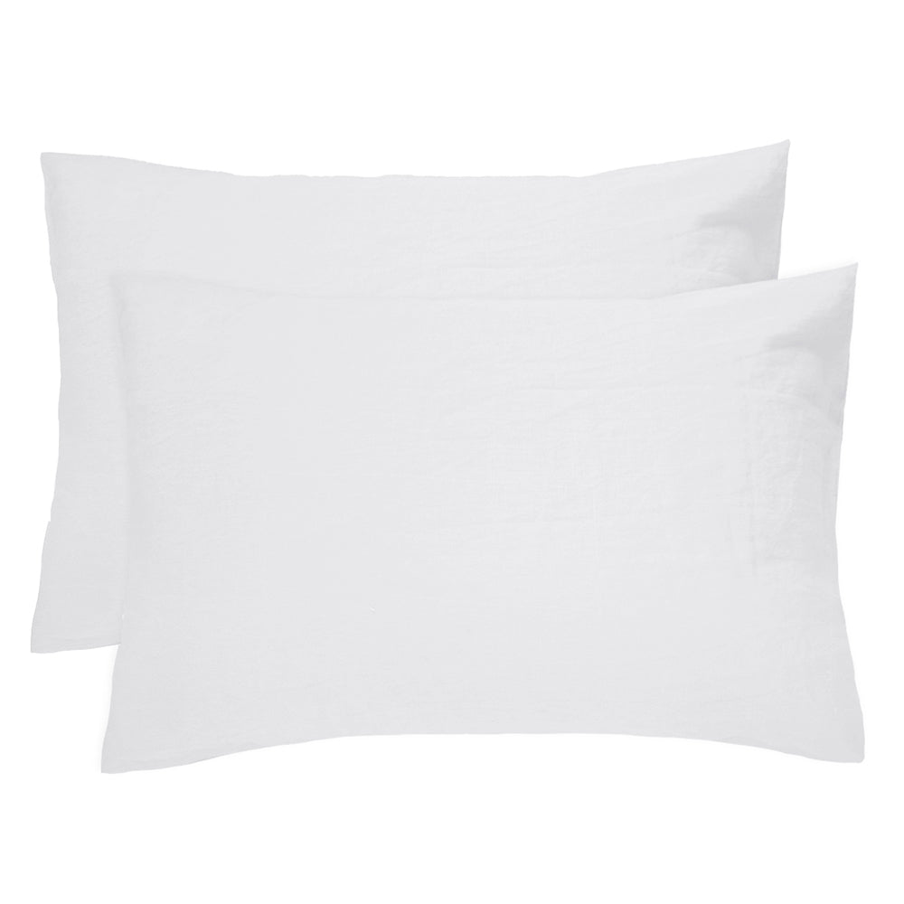 Bambury French Flax Linen Pillowcase Pairs