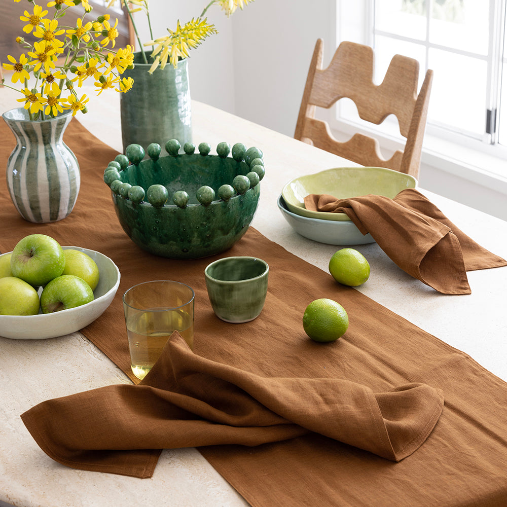 Bambury French Flax Linen Napkin Sets