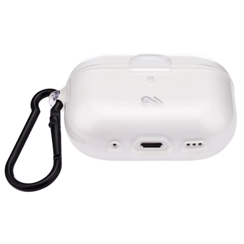 Case-Mate Tough Case with Carabiner Clip For AirPods Pro/Pro (2nd Gen) - Clear