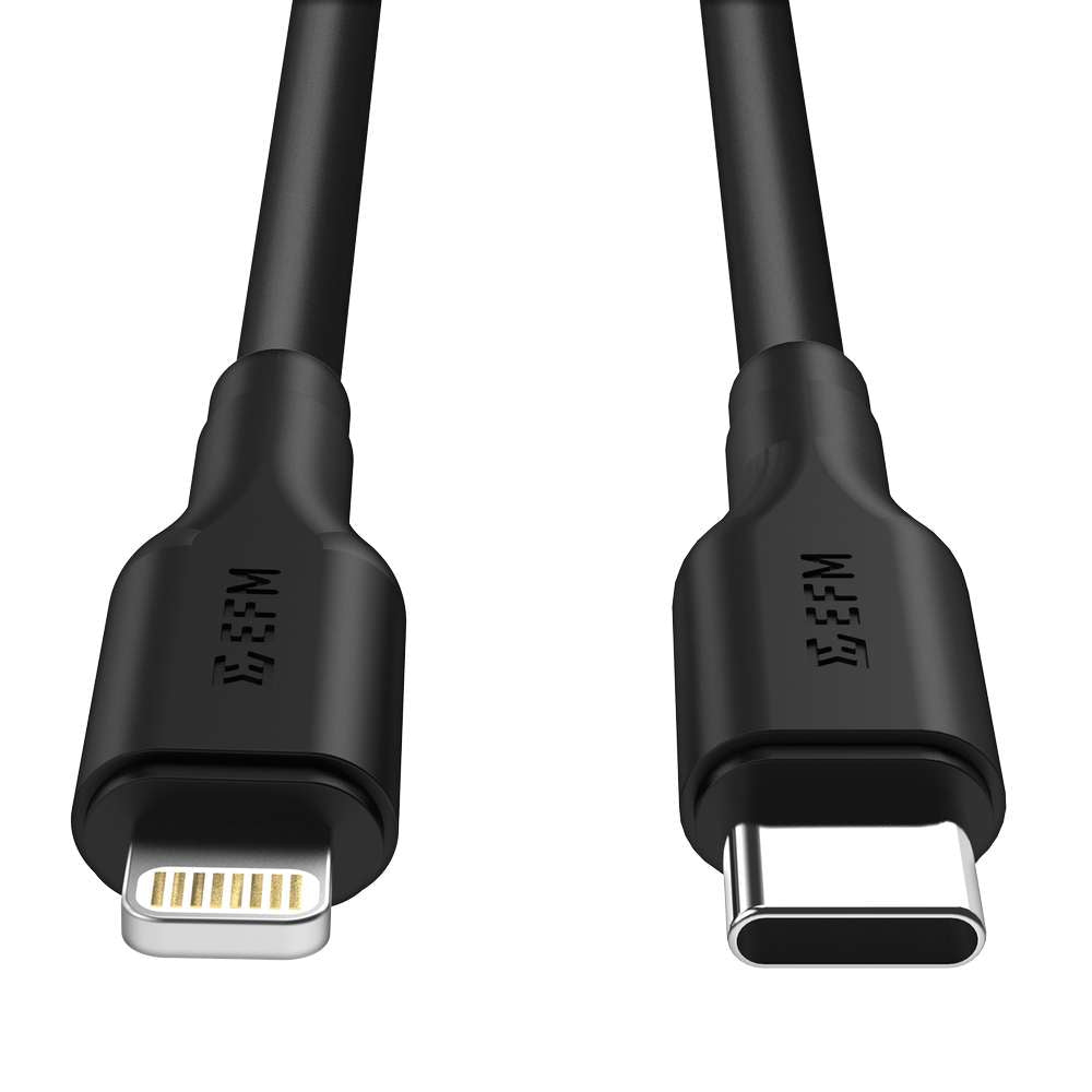 EFM 39W Dual Port Car ChargerWith Type C to Apple Lightning Cable