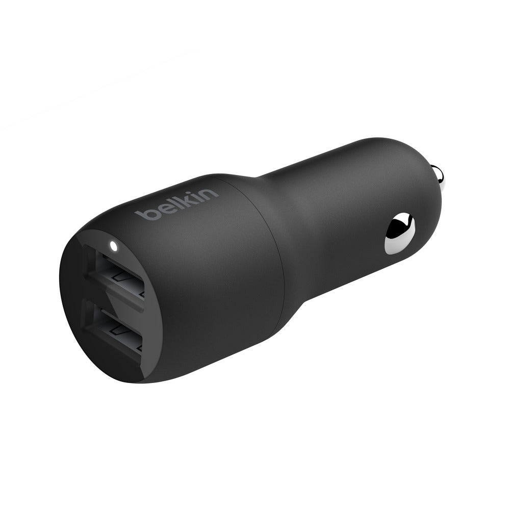 Belkin 24W Car Charger Universally compatible - Black