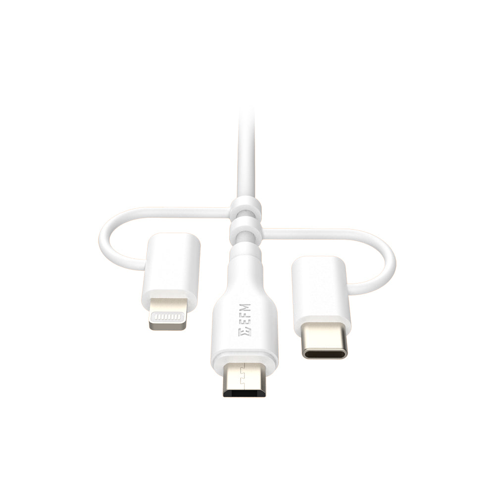 EFM USB-A 3-in-1 Cable – 2M Universal Charging & Data Cable