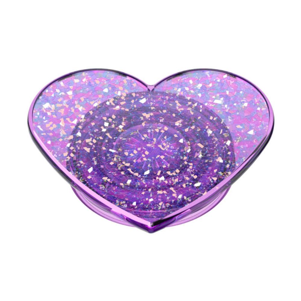 PopSockets PopGrip Universal Grip (Gen2) Holder-Iridescent Dreamy Heart-Iridescent