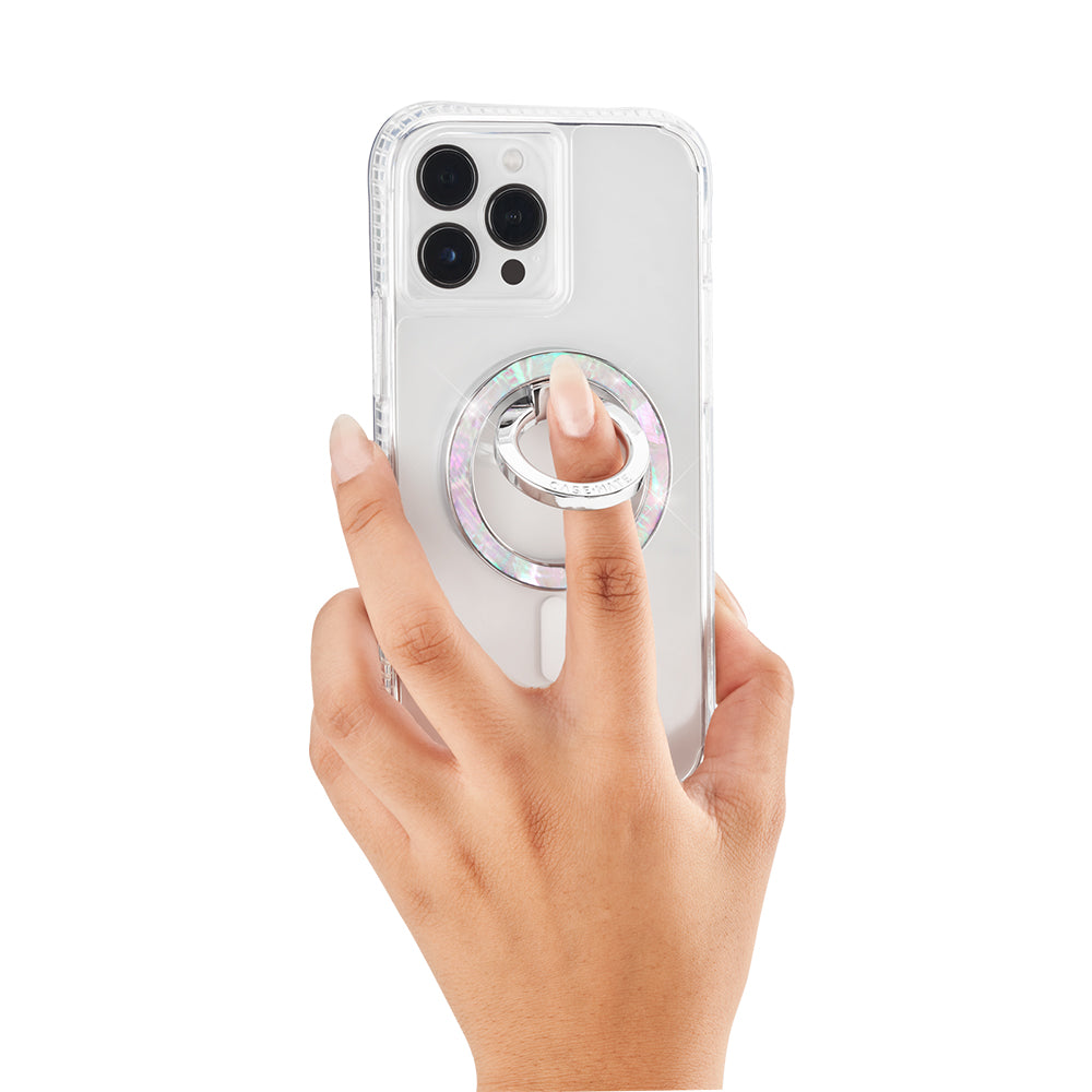Case-Mate MagSafe Ring Stand | 360° Rotating Grip and Kickstand for iPhone 12 to iPhone 16