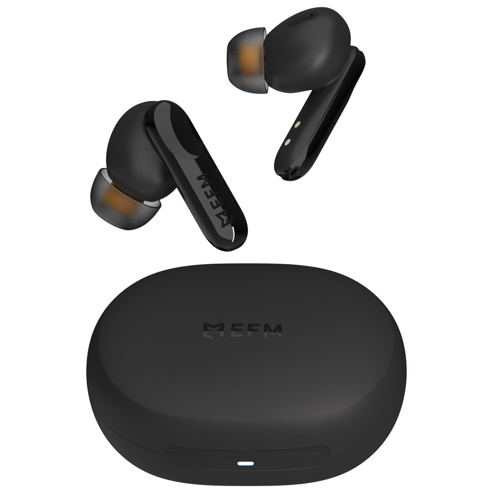 EFM Chicago TWS Earbuds with ANC – Black