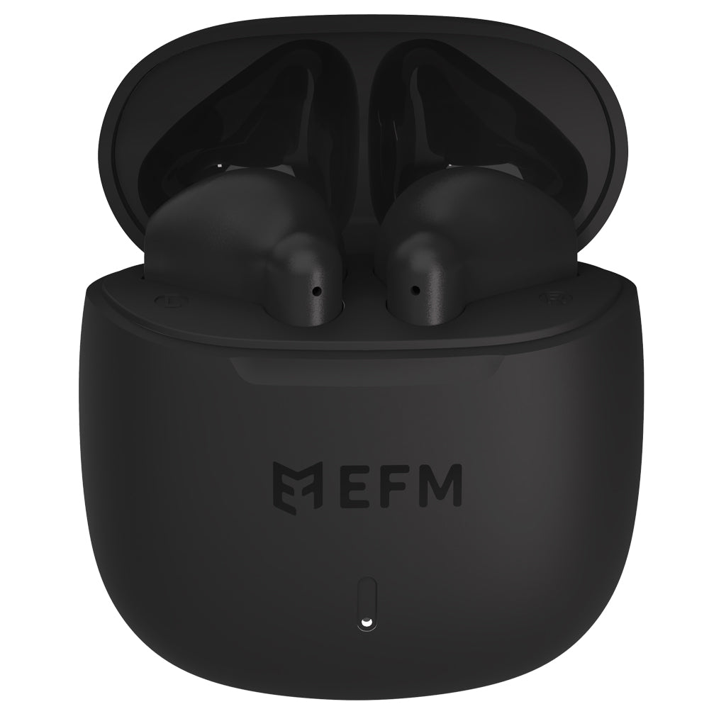 EFM Kansas TWS EarbudsWith Fast Charge - Black