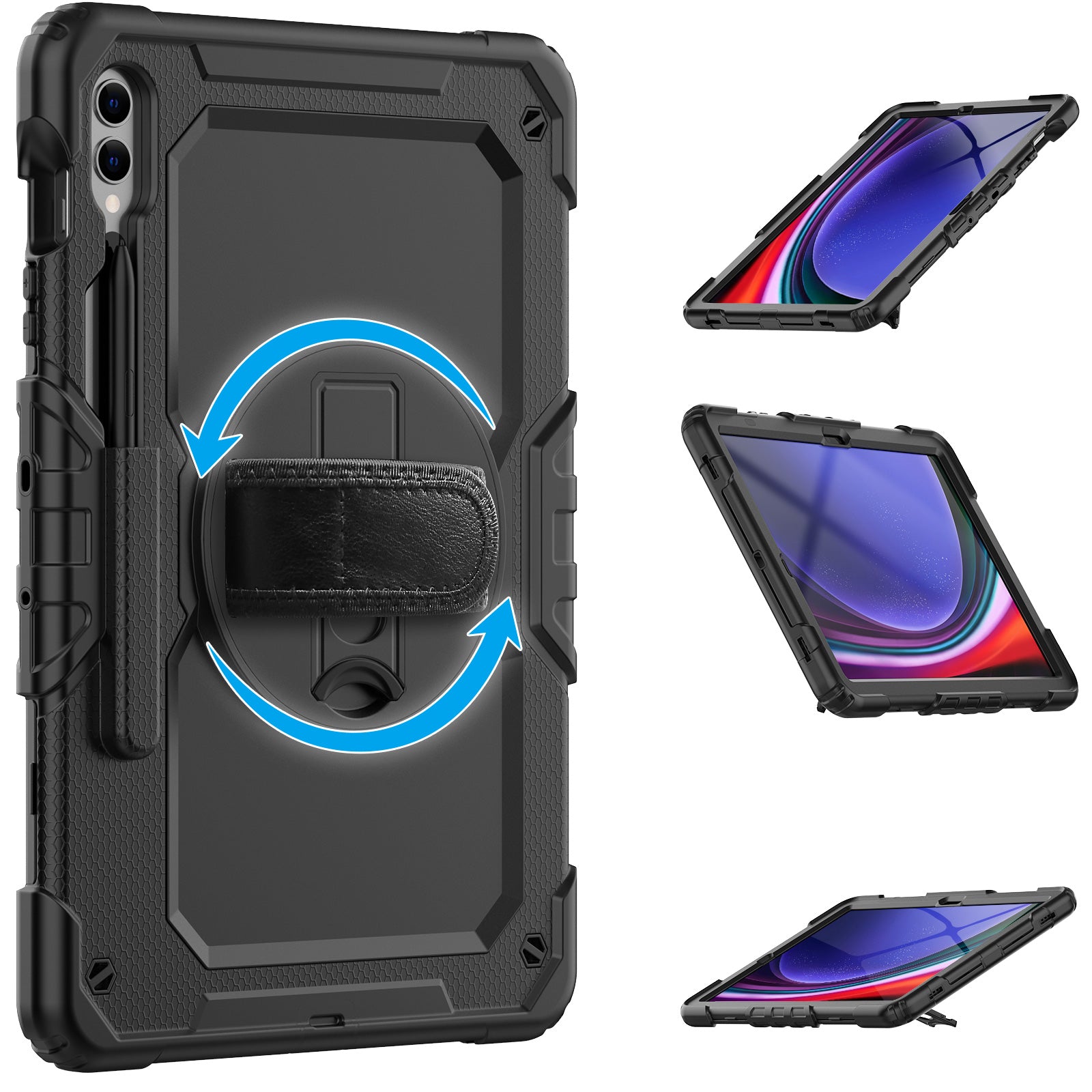EFM Baja 3-in-1 Rugged Case for Samsung Galaxy Tab A9+ 11"